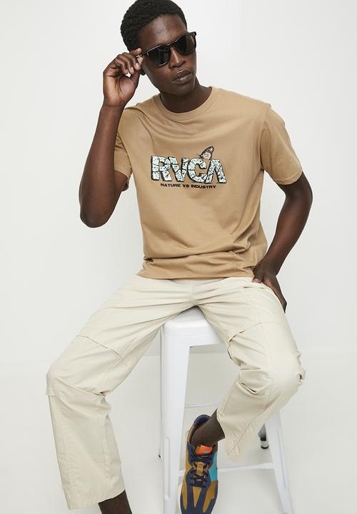 RVCA - Butterfly Fx Short Sleeve - Coyote