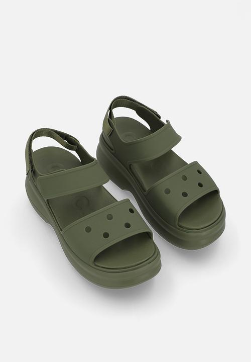 Crocs - Soho y strap sandal - army green
