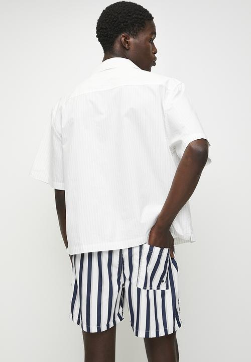 Brave Soul - Stripe Printed Swimshorts - Multi