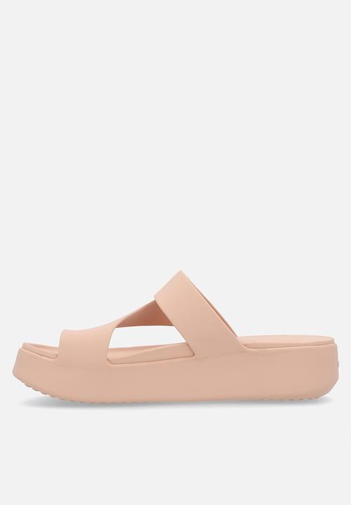 Crocs - Getaway way platform toe loop - pink caramel