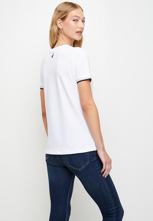 POLO - Harper ss t-shirt r - white