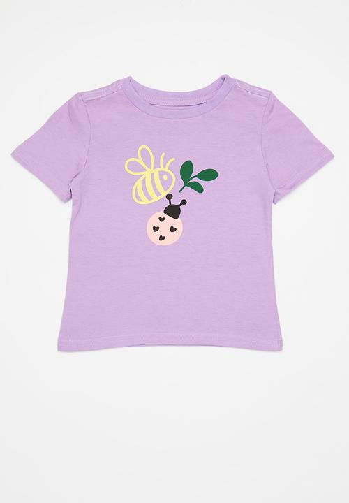Pop Candy - 2 Pack tee - lilac/pink