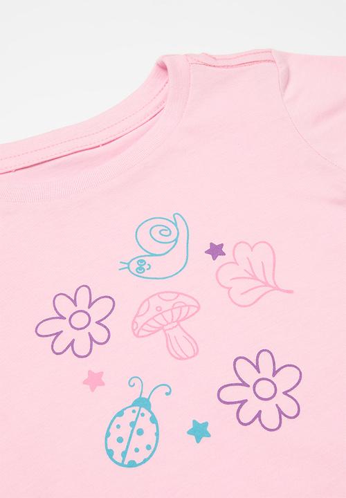 Pop Candy - 2 Pack tee - lilac/pink