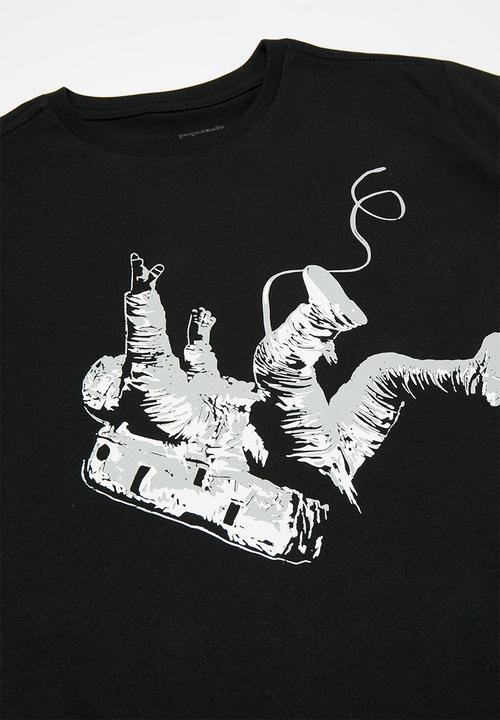 Pop Candy - Nasa pj set - black