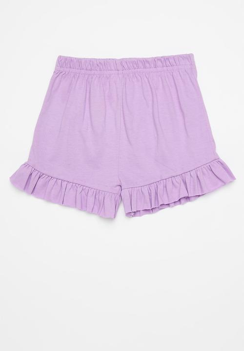 Pop Candy - 2 pack shorts - lilac/pink