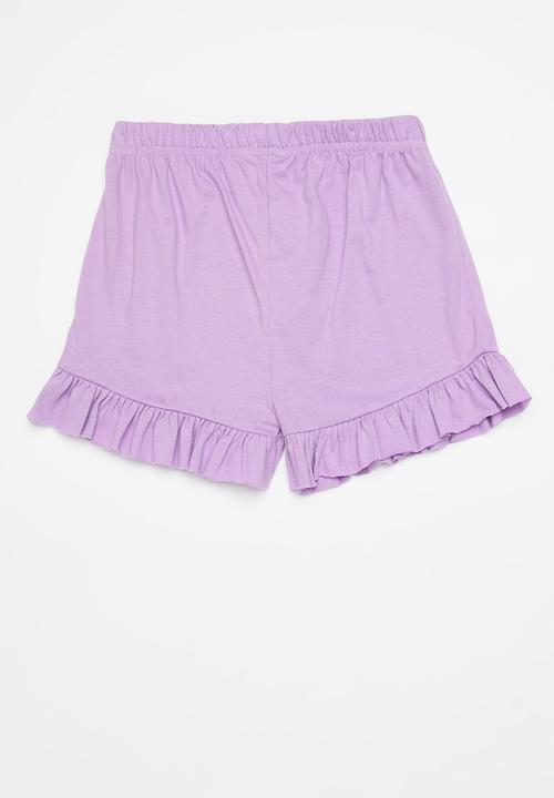 Pop Candy - 2 pack shorts - lilac/pink