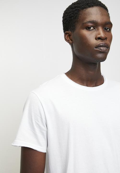 Brave Soul - Crew Neck T-shirt - Optic White
