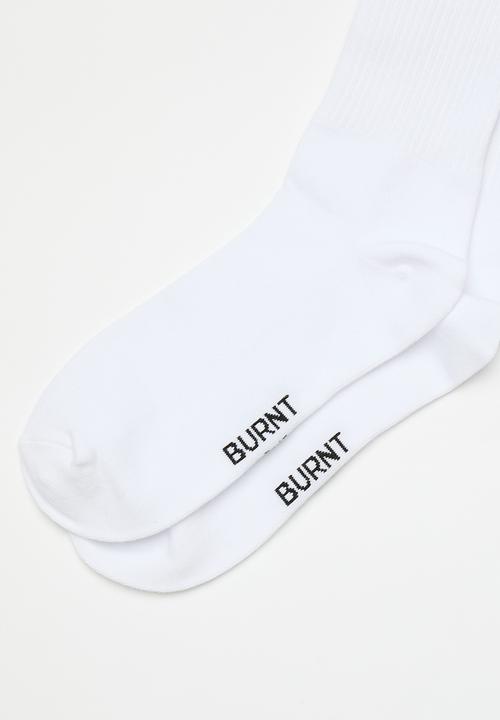 Burnt  - Crew Socks - Minimal