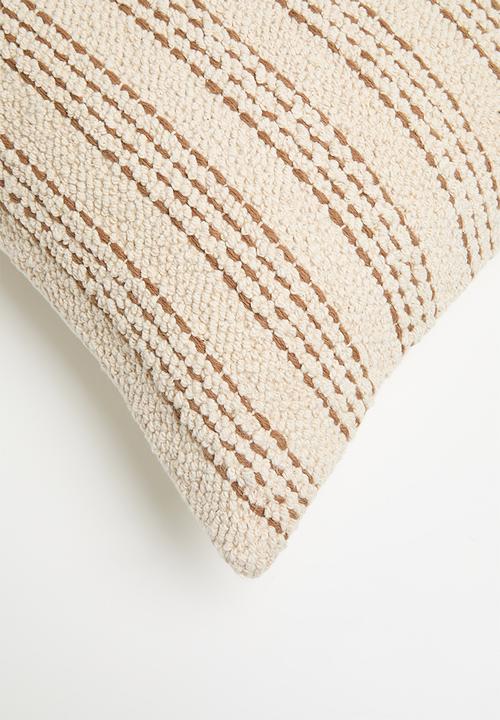 Sixth Floor - Ross woven cushion cover - Rust