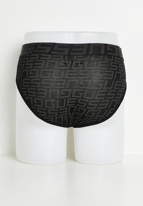 GUESS - Idol brief pack - g quadrate black