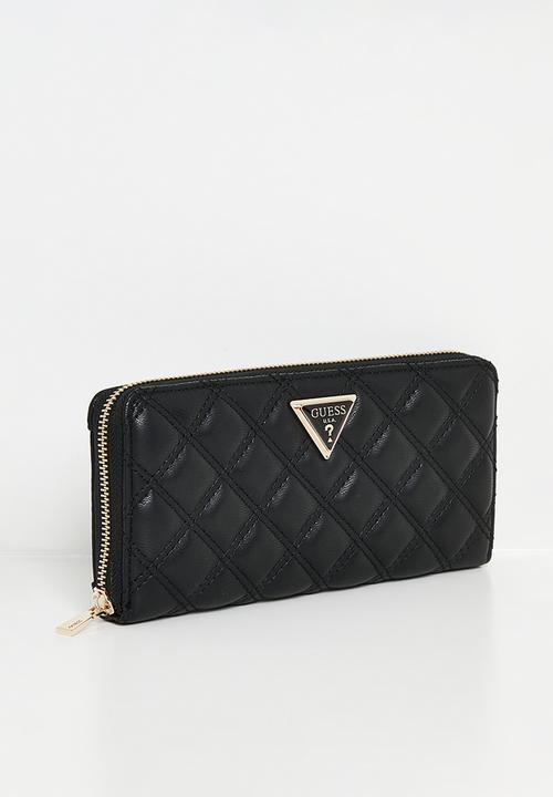 GUESS - Giully Ii Sling Large Zip Around Bag- Black