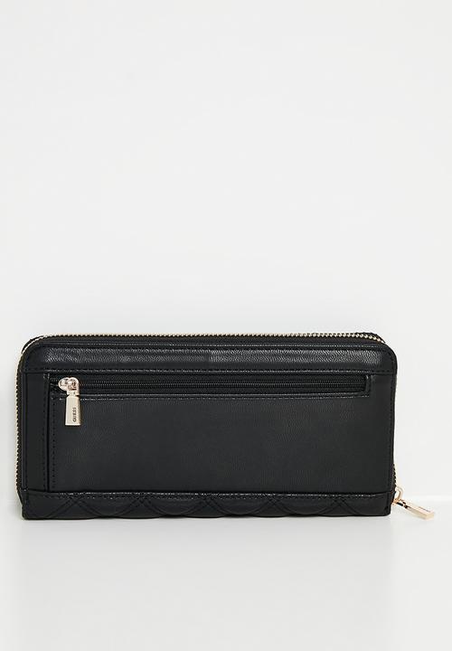 GUESS - Giully Ii Sling Large Zip Around Bag- Black