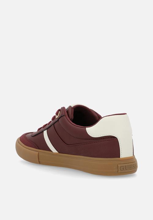 GUESS - Nappa  sneaker - cordovan