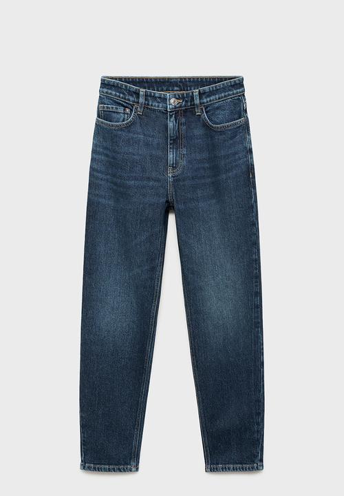 MANGO - Jeans newmom - denim blue