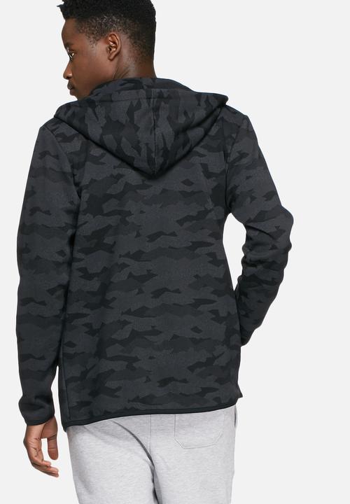 Jack & Jones - Camo zip hoodie