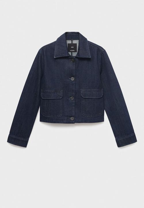 MANGO - Cazadora sabri - open blue