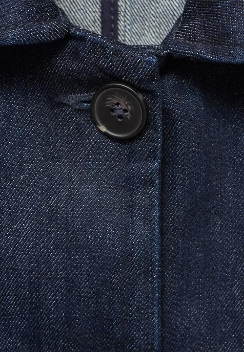 MANGO - Cazadora sabri - open blue