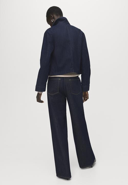 MANGO - Cazadora sabri - open blue