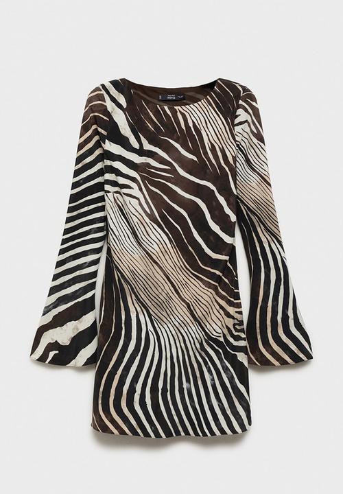 MANGO - Dress alegra2 -  black