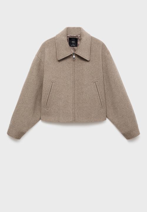 MANGO - Chaqueta candyx - light pastel beige