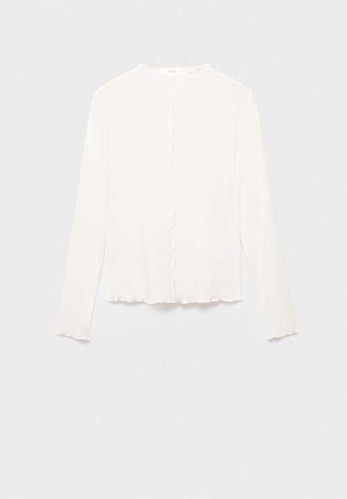 MANGO - Camiseta curlis - white