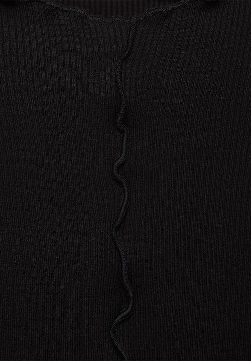 MANGO - Camiseta curlis - black