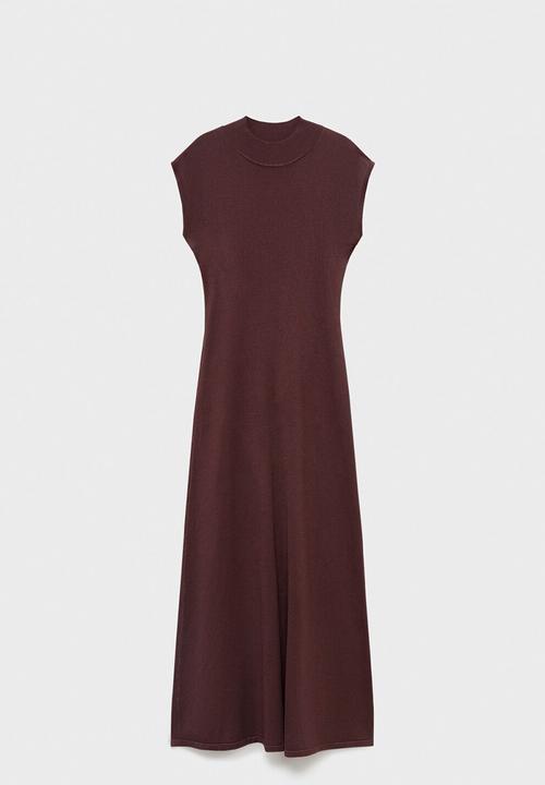 MANGO - Dress pomodore - dark  red
