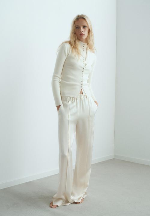MANGO - Cardigan twenties - light beige