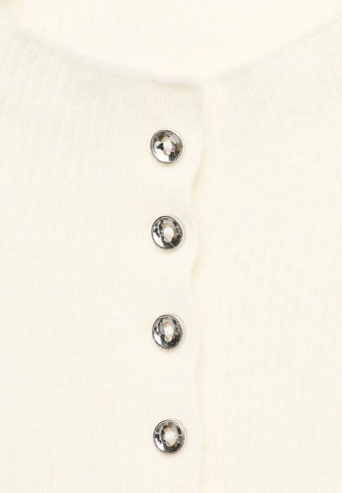 MANGO - Cardigan twenties - light beige