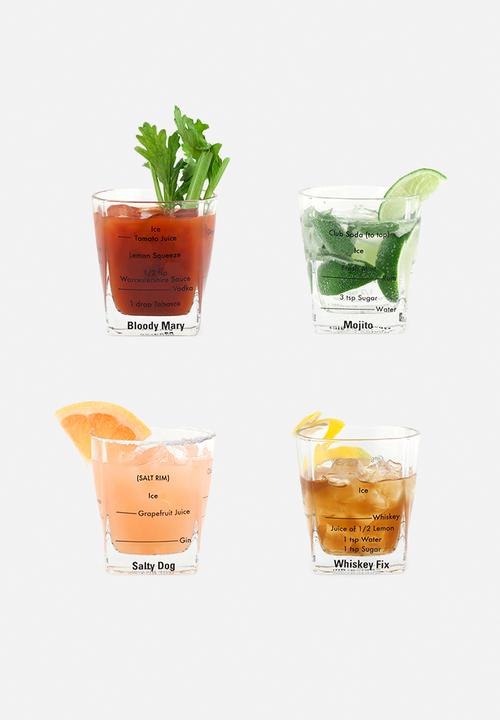 Kikkerland - Bartending glasses