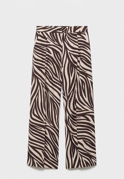 MANGO - Trousers nikita -  black