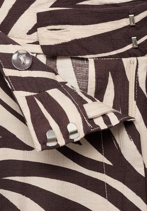 MANGO - Trousers nikita -  black