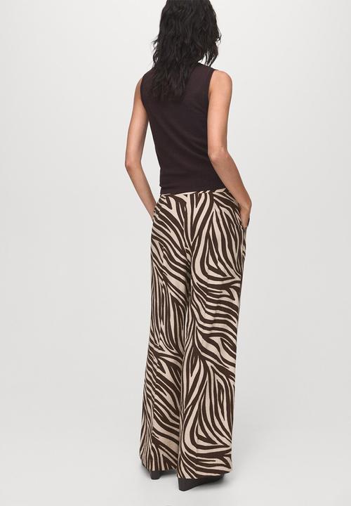MANGO - Trousers nikita -  black
