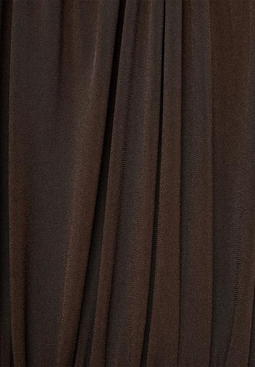 MANGO - Dress dino -  brown