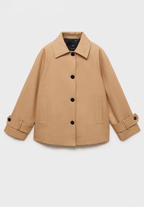 MANGO - Parka Tropic - Light Beige