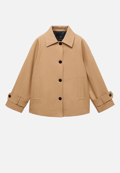 MANGO - Parka Tropic - Light Beige