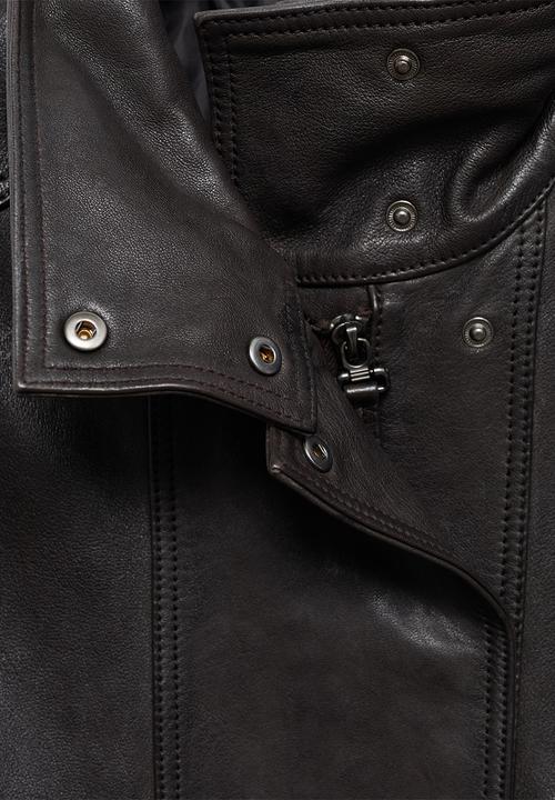 MANGO - Chaqueta comme - brown