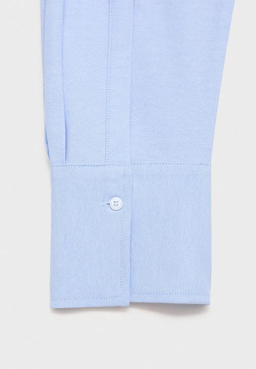 MANGO - Camisa juany - mid-blue