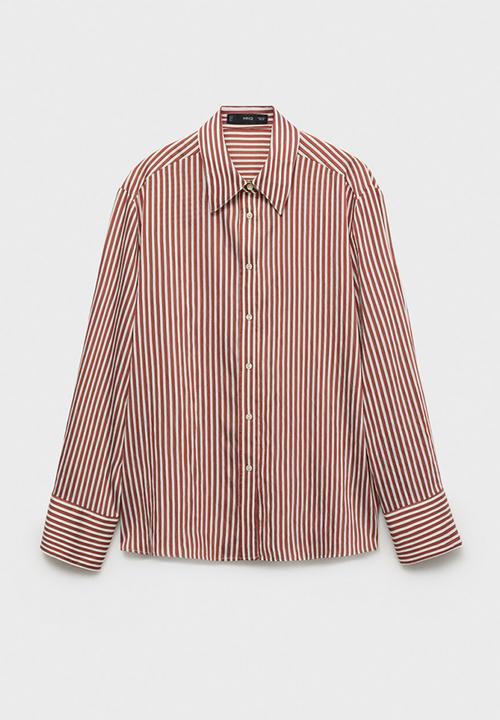 MANGO - Shirt zaha -  brown