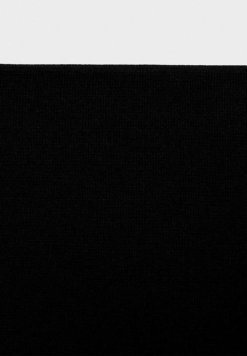 MANGO - Skirt zonard -  black