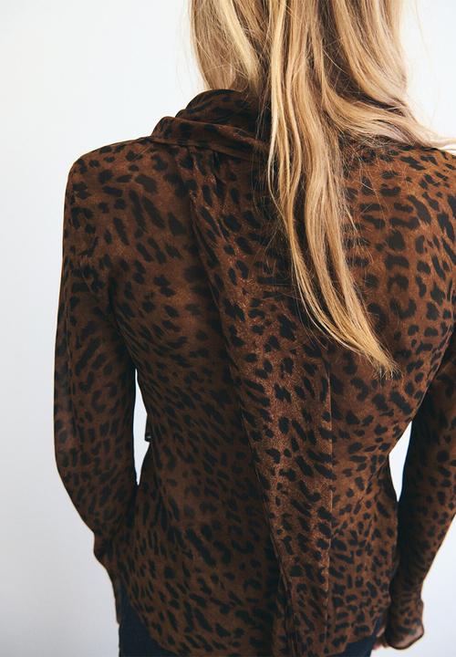 MANGO - Blusa valeria - black