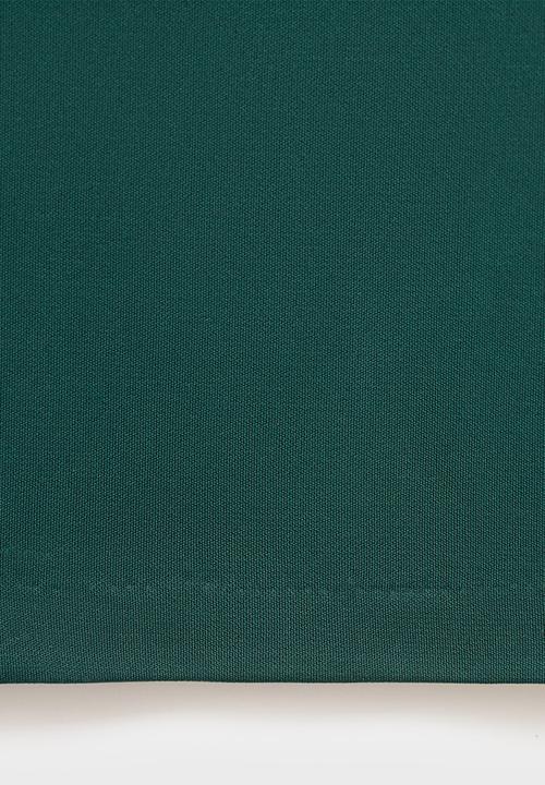 MANGO - Trousers lei  -  dark green