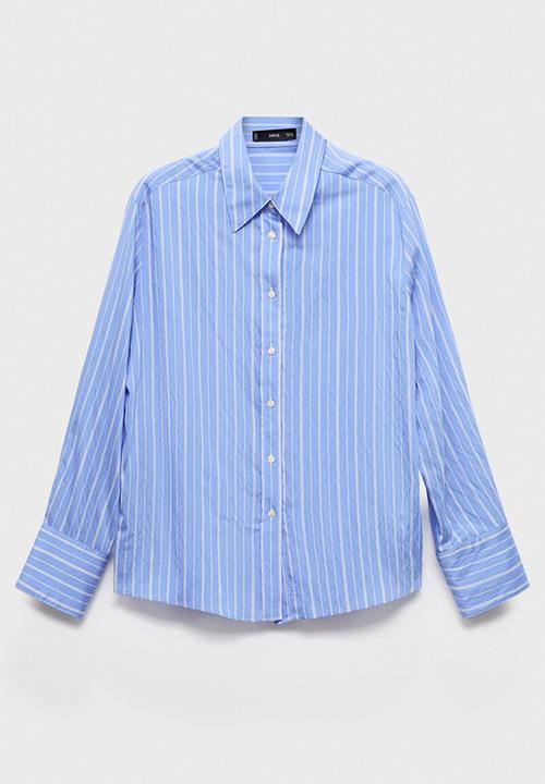 MANGO - Camisa zaha - medium blue