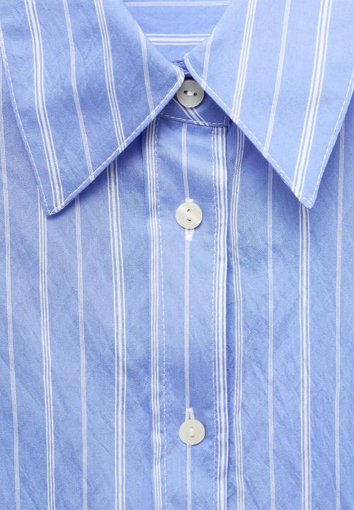 MANGO - Camisa zaha - medium blue