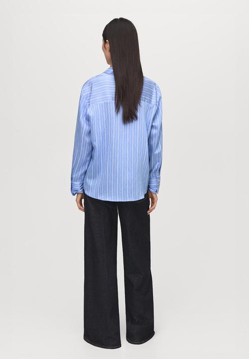 MANGO - Camisa zaha - medium blue