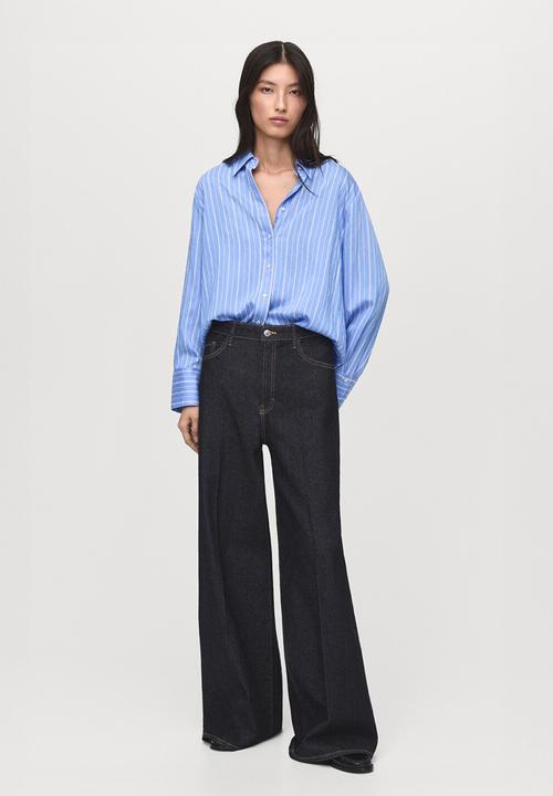 MANGO - Camisa zaha - medium blue