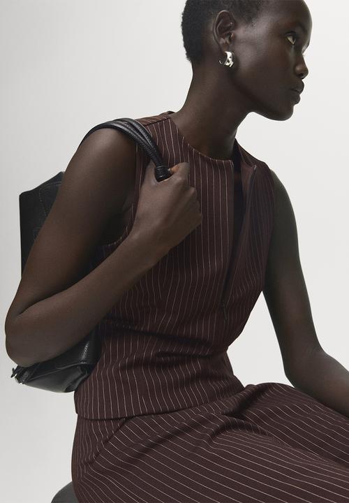 MANGO - Top brin - brown