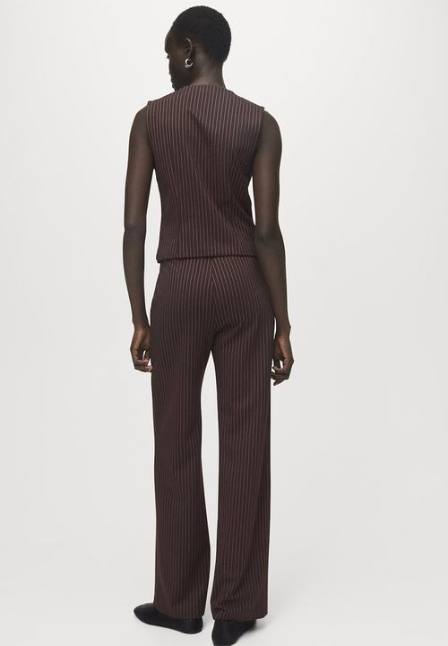 MANGO - Top brin - brown
