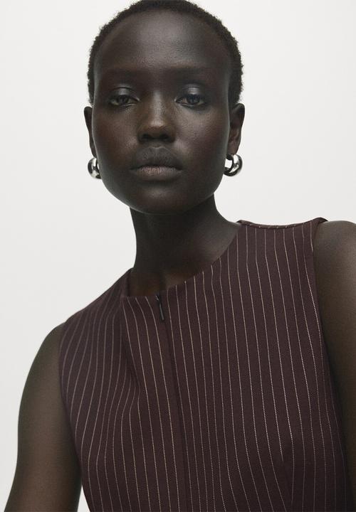 MANGO - Top brin - brown