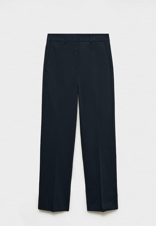 MANGO - Trousers newcola - midnight navy